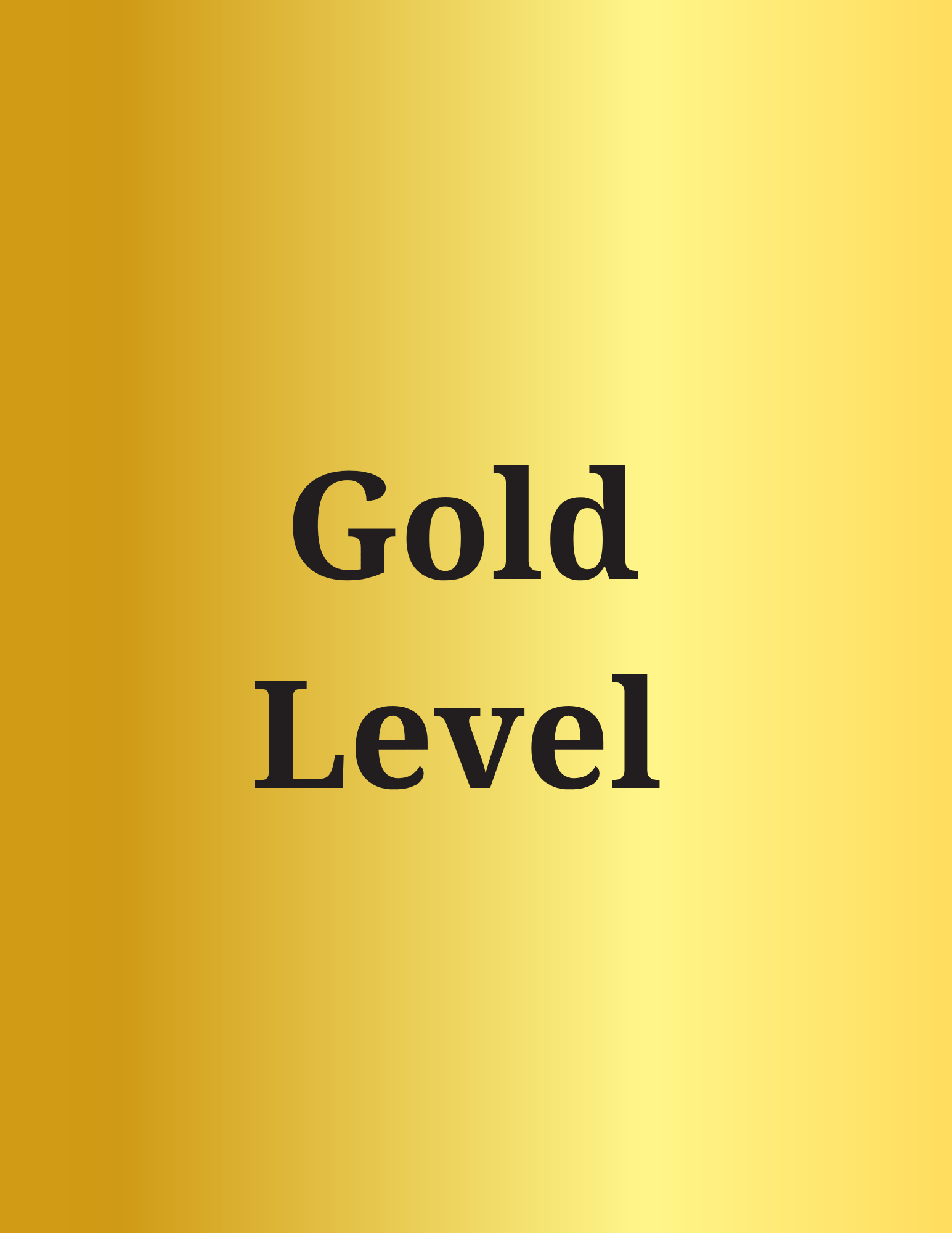 Gold Level