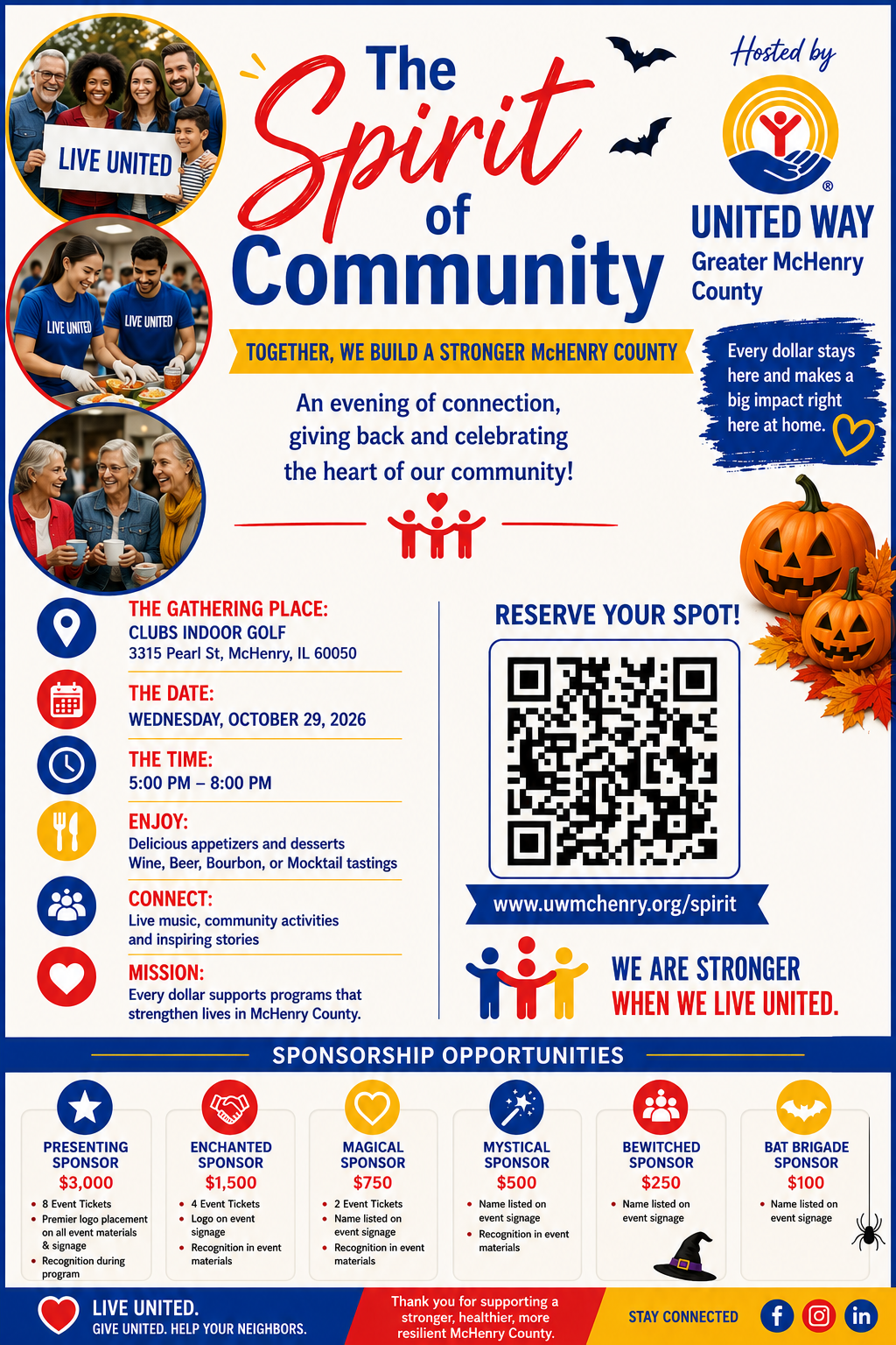 Spirit of community flyer