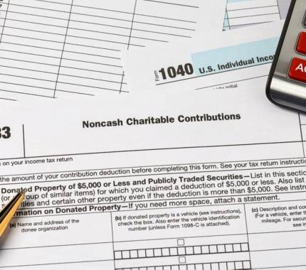 Charitable Contributions Tax Form